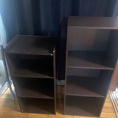 カラーボックス２つセットの画像