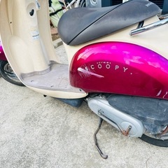 ホンダ　scoopy バイクの画像