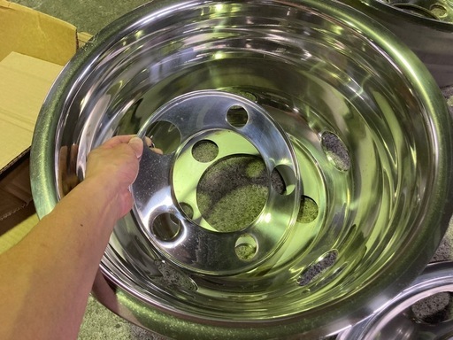 トヨタ　コースター　ホイールライナー　加工品