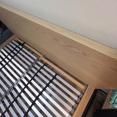 IKEA ベッドフレーム クイーン MALM マルム  イケアの画像