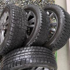 スタットレスタイヤセット　185/60/15 ダンロップ WINTERMAX02 の画像
