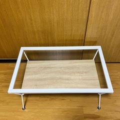 ガラス テーブル 組立式 ラウル IW-317
の画像