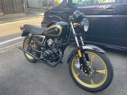 yb 125 sp低走行！実働書有　関東圏内近県配達無料！