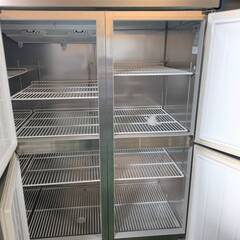泉佐野店引取限定　大和冷機　縦型冷蔵庫　621CD-PL-EC　2017年　リサイクル品の画像