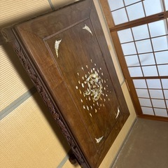 螺鈿　中国　座卓