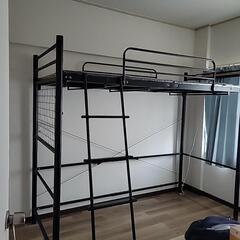 ロフトベッド(黒)