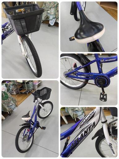 J539 ☆サビキズ使用感☆子供自転車☆ATLANTA☆18インチ (買取