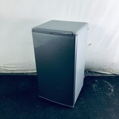 ID:rg220598 アクア AQUA 冷蔵庫 一人暮らし 中古 2021年製 1ドア 75L シルバー 直冷式 右開き AQR-8G(S)  【リユース品：状態B】【送料無料】【設置費用無料】