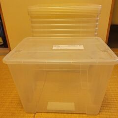 IKEA 収納ボックス蓋付きSAMLA6箱