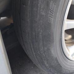 ただいまお話中　195/65R15 ダンロップ夏タイヤとアルミホイールのセットの画像