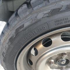 購入者決定TOYO OPENcountry RT 155/65R14 デミオ鉄チンの画像