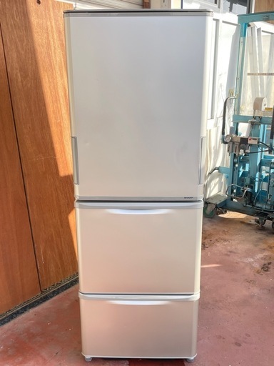 【直接引取｜定価6.2万円】SHARP 3ドア冷蔵庫 350L 左右開き シャープ冷蔵庫[350L /3ドア /左右開きタイプ]