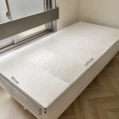 ニトリ6つ折りマットレスの画像
