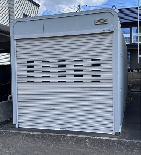 日江金属 カスケードガレージ　電動シャッター　RV対応