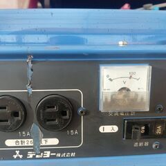 デンヨー　ガソリン発電機　 GA-2606U3の画像