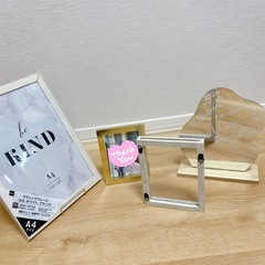 ウェルカムボードと装飾セットの画像