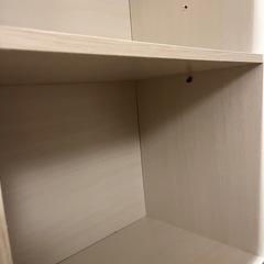 【お譲り先が決まりました】収納棚 ホワイトシェルフ 4段   の画像