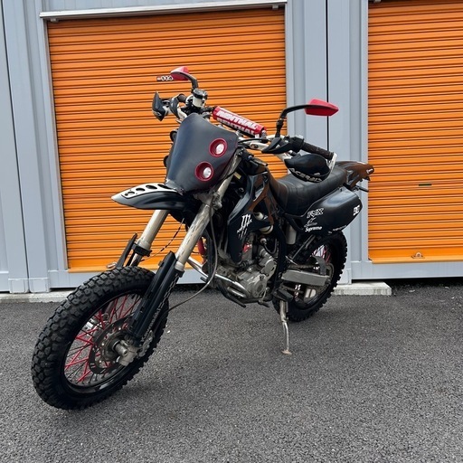 ☆長野県☆Kawasaki Ｄトラッカー LX250E バイク車体　カスタム