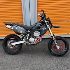 ☆長野県☆Kawasaki Ｄトラッカー LX250E バイク車体　カスタム
の画像
