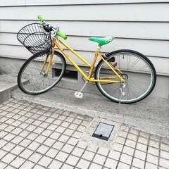 【カゴ付】中古クロスバイク