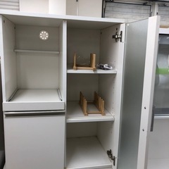 レンジ台　ホワイト【トレファク堺福田店】 の画像
