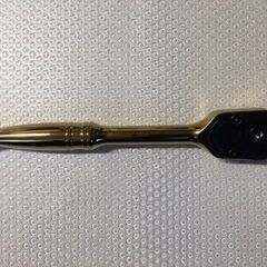 【値下げ!!未使用品/限定品/美品・良品】　Snap-on/スナップオン　3/8sq　ラチェット　F80　95周年記念限定　ゴールドメッキの画像