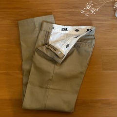 《Dickies》874 オリジナルフィット スラックス カーキ（30×32）の画像