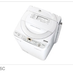 【2019年製】SHARP ES-GE6C-W
