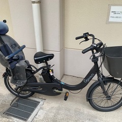 パナソニックギュット電動自転車　人気黒色