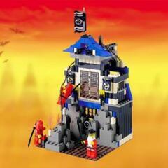 レア凸LEGO凸【中古】廃盤 レゴ3052 Ninja 赤ニンジャの砦