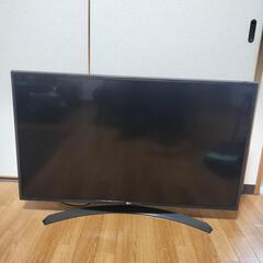 43型テレビ LG 43UJ630A 2017年製