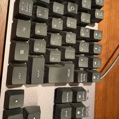 パソコン　キーボードの画像