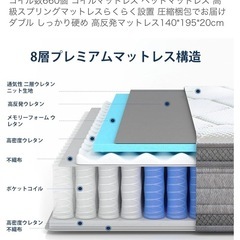 ダブルベッドの画像