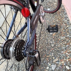 子供用自転車　FORTERA（フォルテラ） ZERO 22インチ 6段変速 ブラックの画像