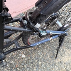 子供用自転車　FORTERA（フォルテラ） ZERO 22インチ 6段変速 ブラックの画像