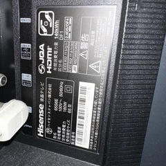 値下げ可 ハイセンス　65インチ　4Kテレビの画像