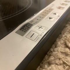 【持ってけドロボー価格】パンパシフィック 2口IHコンロ PPIT-2IH-BK ブラック 20年製  の画像