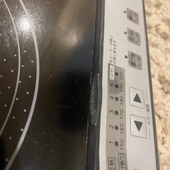 【持ってけドロボー価格】パンパシフィック 2口IHコンロ PPIT-2IH-BK ブラック 20年製  の画像