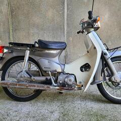 スーパーカブ90 カスタム セル付き  レストアベースでの画像