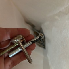 ベビーベッド　白の画像