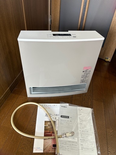 美品【ノーリツ】ガスファンヒーター