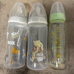 お譲り先決定☆NUKとChuChu哺乳瓶3本セットの画像