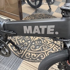 MATE fusion 電動自転車マットブラック色の画像