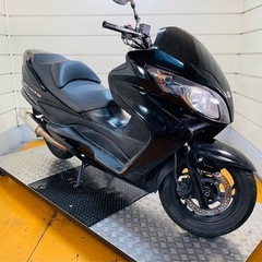 41292km ★始動動画あり★ スカイウェイブ CJ46A ビッグスクーターの画像