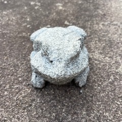 石材　🐸かえるの置き物❗️ 小！の画像
