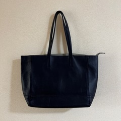 定価2万　ネイビー　トートバッグ　日本製の画像