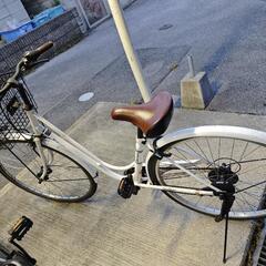 自転車 27インチ 変速機付き 