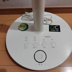DCモーター扇風機　入タイマー付！の画像