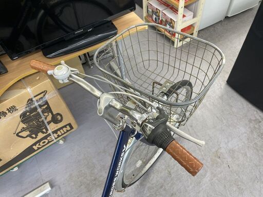 訳あり特価！ 27インチ 6段変速自転車 カゴ LEDライト スタンド 鍵 札幌市