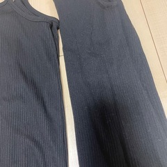 gu キャミワンピ2枚　sサイズ  の画像